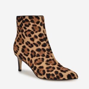 Nine West Sheeba Bootie in Leopard Print, Size 6, NEW in Box